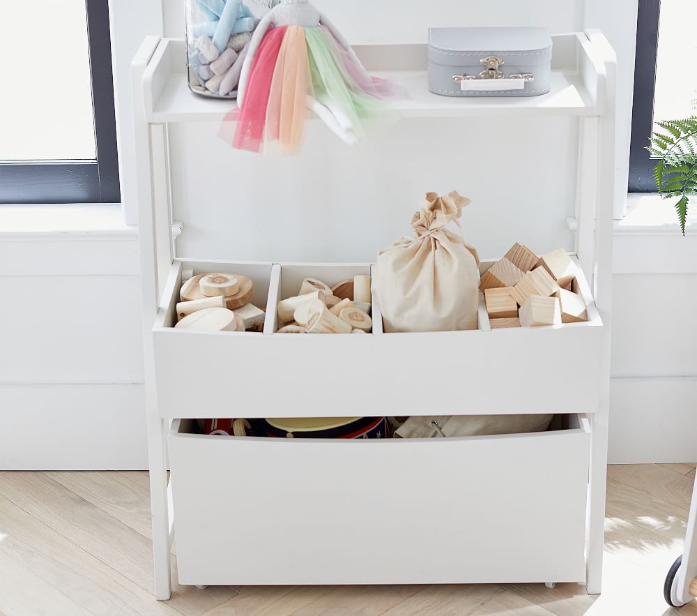 Angled Catch-All Bookcase